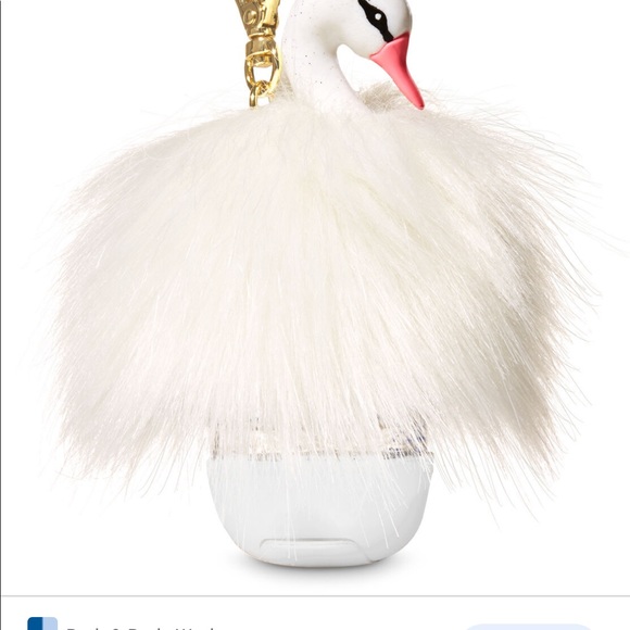 Beautiful Swan Sanitizer Holder Bath & Body Works - Picture 5 of 7